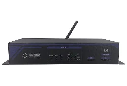 LINSN L4 асинхронный проигрыватель светодиодная система управления видео коробка usb