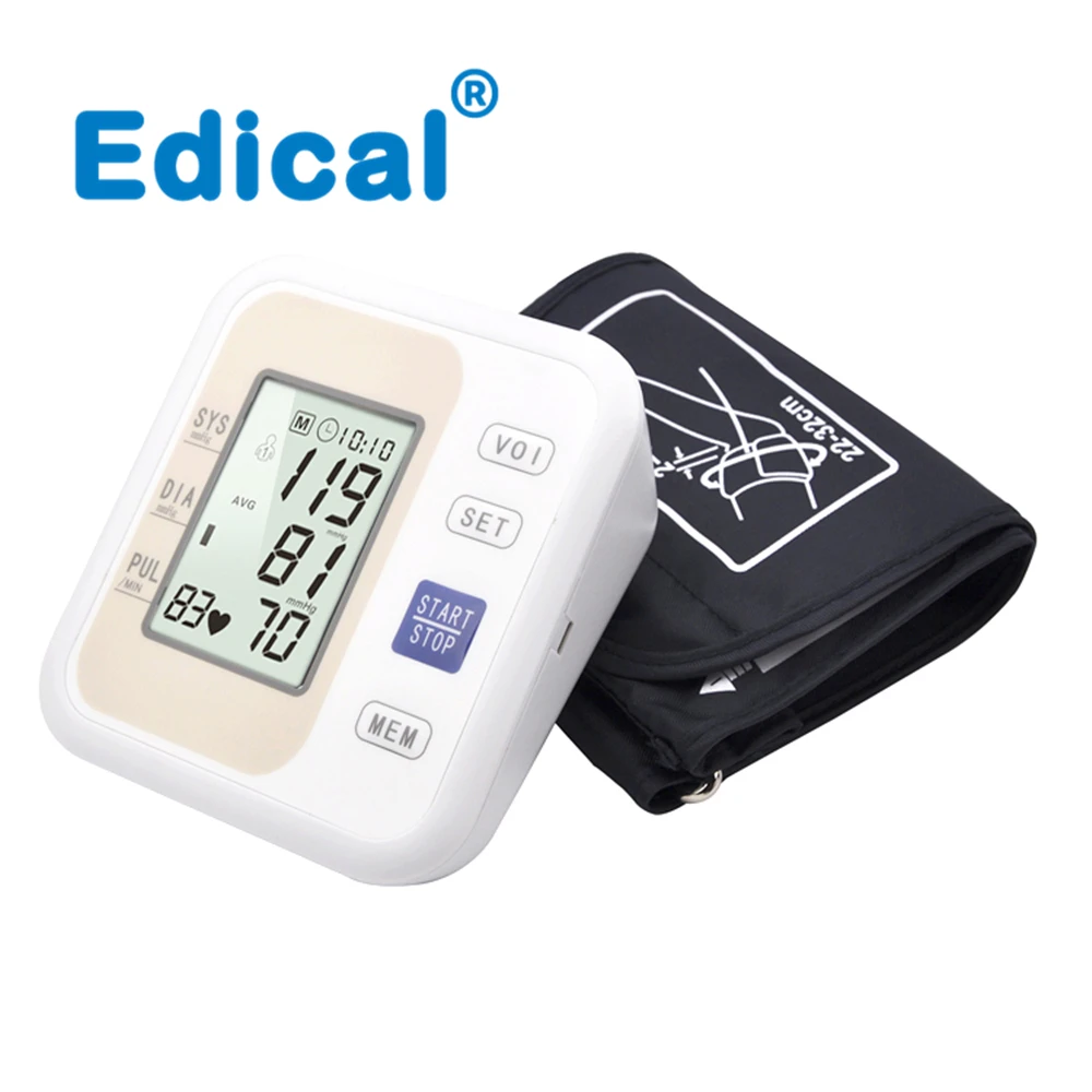 Edical, электронный сфигмоманометр для дома, M Edical, английская Голосовая передача