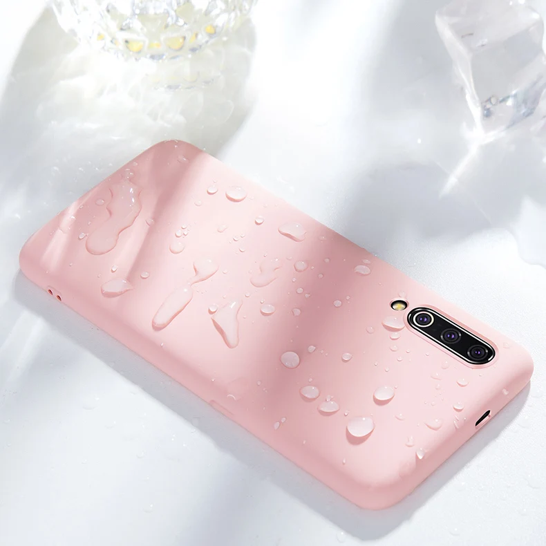 Твердые Цвет силиконовый чехол для Xiaomi Mi 9 SE 9T Pro A1 A2 Lite A3 CC9e RedMi Note 8 7 Pro K20 6 6A 8A 8 карамельный мягкий чехол для телефона