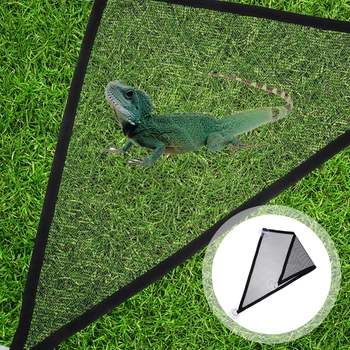 

2pcs Reptile Mesh Hanging Hammock Practical Universal Reptile Hammock Reptile Playground for Iguanas Gecko