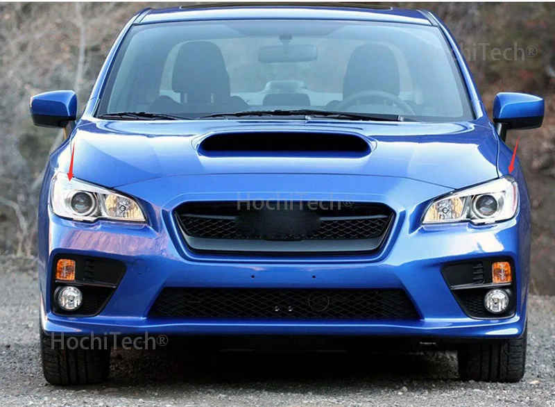 Светодиодный фонарь дневного света для Subaru Legacy WRX STI-201 белый и желтый функция сигнала поворота автомобиля DRL Противотуманные фары украшения