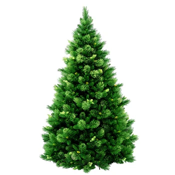 

2020 top sale pine needle PVC material Christmas tree LED lights Christmas Hotel Mall home decoration