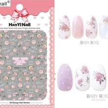 Цветочные узоры! Лак для ногтей задний клей деколь декорации дизайн ногтей стикер для ногтей Советы красоты