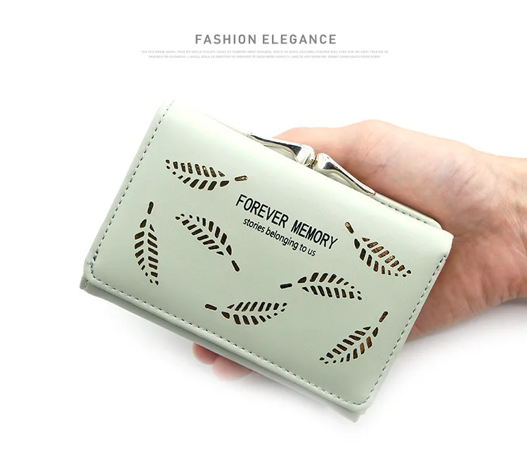 new Korean version of the short women's 3000 small wallet student wallet coin bag women's zero wallet card bag
