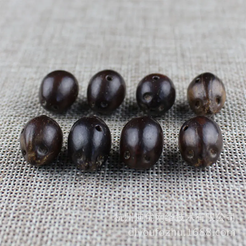 От производителя zhao cai shu Pipal Tree Seed Loose Beads Three Eye фиолетовый золотой крыс DIY Браслеты в буддистском стиле молитвенные бусы