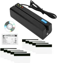 Msr605x leitor de cartão usb magcard escritor sem adaptador de energia compatível msr605 msr x6 msr606i msrx6bt