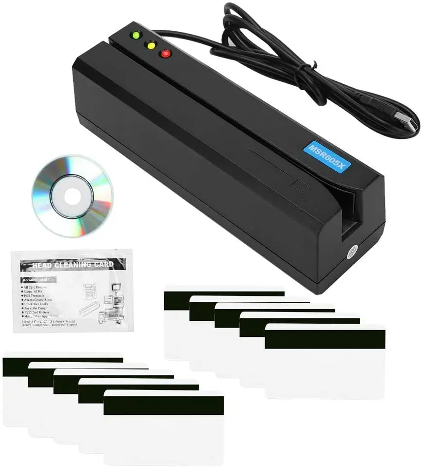 Устройство чтения карт памяти MSR605X USB устройство без адаптера питания совместимо