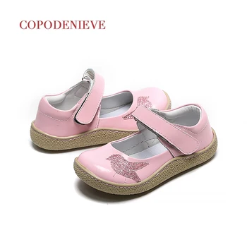 

COPODENIEVE little girl shoes kids princess shoes girls party shoes The patent leather 2 to 7 years old