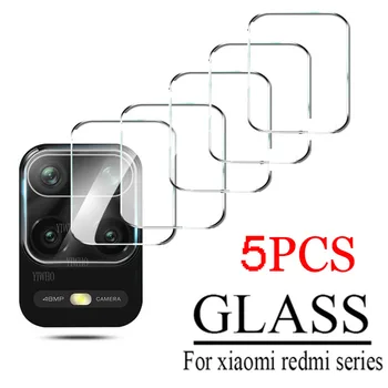 Protector de cristal templado para Xiaomi Redmi Note 9 Pro, 9S, 9T, 5G, 9c, NFC, 8t, 9a, 8, 8a, 5 uds.