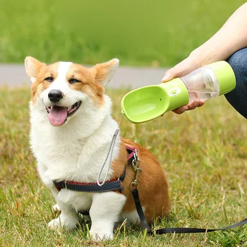 

Portable Pet Dog Water and Food Bottle Multifunction Dog Food Water Feeder Drinking Bowl Puppy Cat Water Dispenser Pet Products