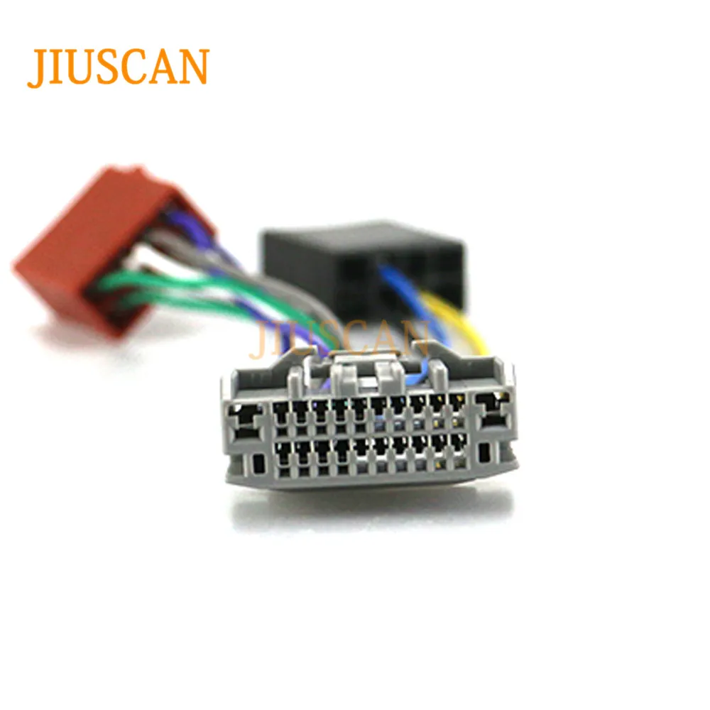 JIUSCAN 12-134 ISO радио жгут проводов адаптер Разъем для CHRYSLER& JEEP Wrangler 2007+ для DODGE 2008