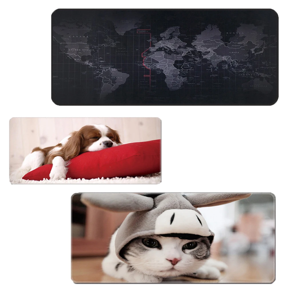 900x400x2mm Mousepad Mat Pad Fasion Soft Mat Pad Gaming Mats Rubber Non-slip Slim Mousepad For Speed Keyboard Laser Mice Mouse