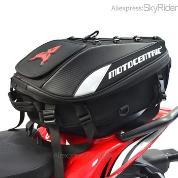 

2019 New Waterproof Motorcycle Tail Bag Multi-functional Durable Rear Motorcycle Seat Bag High Capacity moto Rider bag Backpack