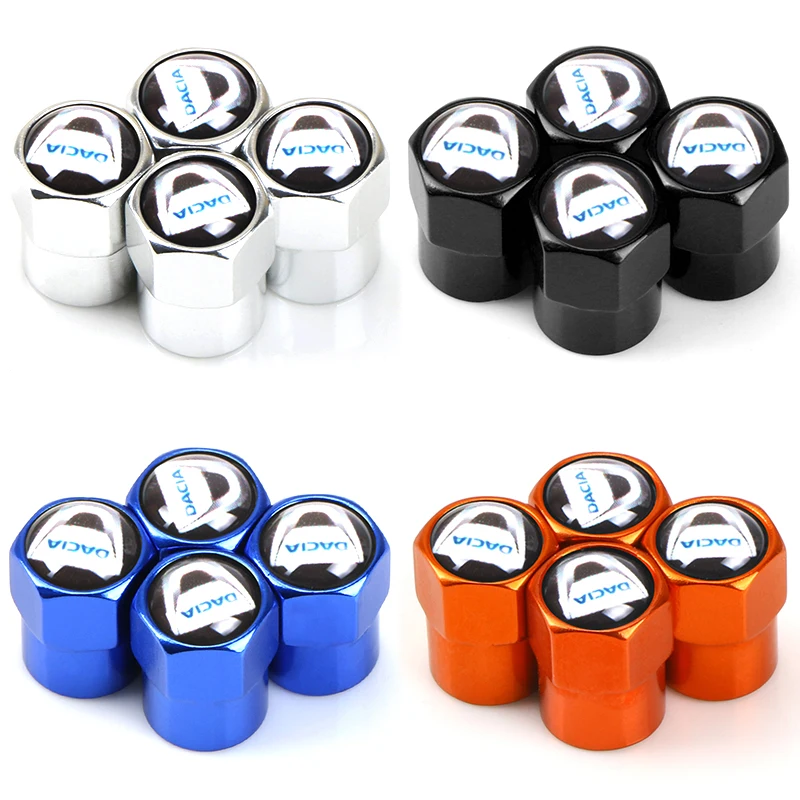 Car Accessories car tire valve cap for Dacia Duster Logan Sandero 2 Mcv Caps Tyre Rim Stem Covers Airdust Waterproof | Автомобили и