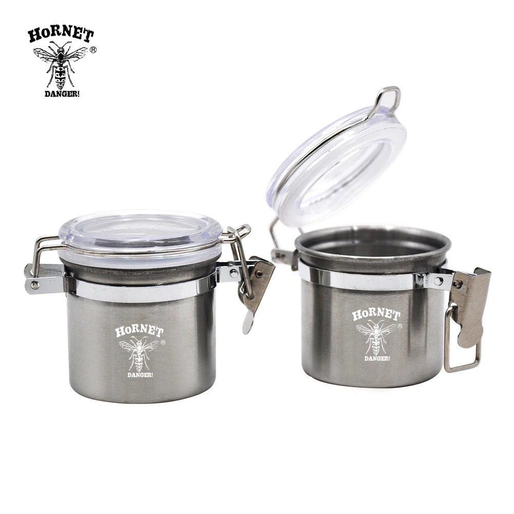 Герметичная банка для хранения табачных трав HORNET из нержавеющей стали 2 17 дюйма