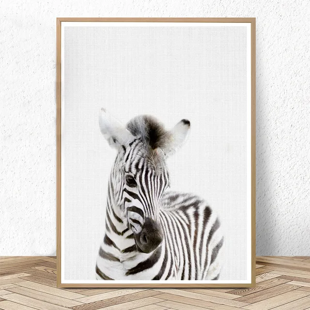 nursery animal wall art