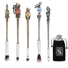 

5Pcs Makeup Brushes Set Wizard Wand Cosmetic Brushes Kit Eye Shadow Eyeliner Blending Pencil Lip Foundation Brushes With Gift