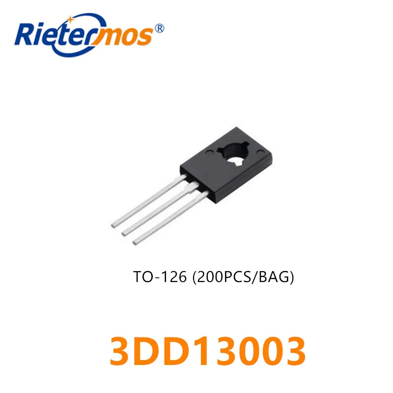200 шт. 3DD13003 13003 TO126 TO-126 оригинал | Электроника