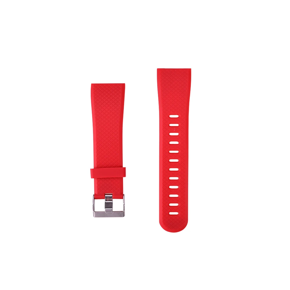 Universal D13 D18 Smart Watch Strap 116 Plus SmartWatch Band Smart Wristband For Watch Band Watchband Wriststrap Bracelet - Color: Red