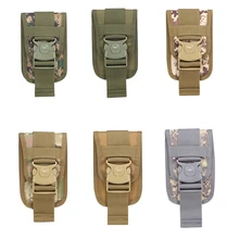 Тактическая сумка для мобильного телефона MOLLE, сумка для альпинизма, пешего туризма, поясная сумка для телефона, сумка для стрельбы и охоты, военный поясной ремень, чехол для телефона, сумки