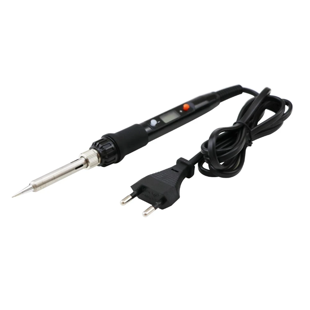 60W/80W Adjustable Temperature Electric Soldering Iron 220V 110V Soldering Iron Accessories Magnifying Glass Set 4