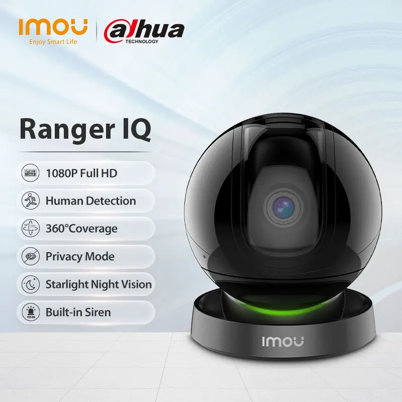 Dahua Imou Ranger IQ IP Camera All-connected AI Camera Gateway Starlight Night Vision 360° Surveillance Wireless Camera