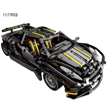 

Hot 1:15 scale dream future super sports cars Balisong small Supercar MOC building block collection model bricks toys for gifts