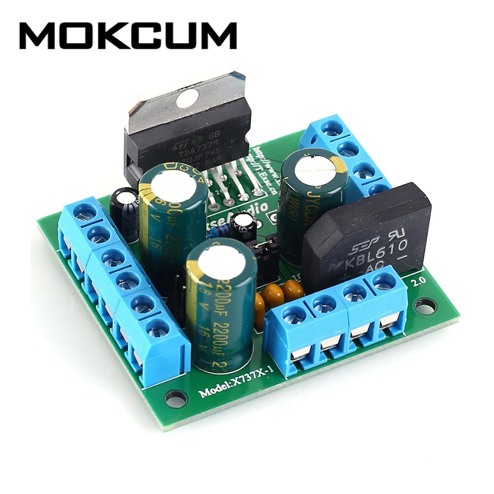 AC DC 12V TDA7379 цифровой усилитель мощности модуль 13W 38W двойной/трехканальный выход |