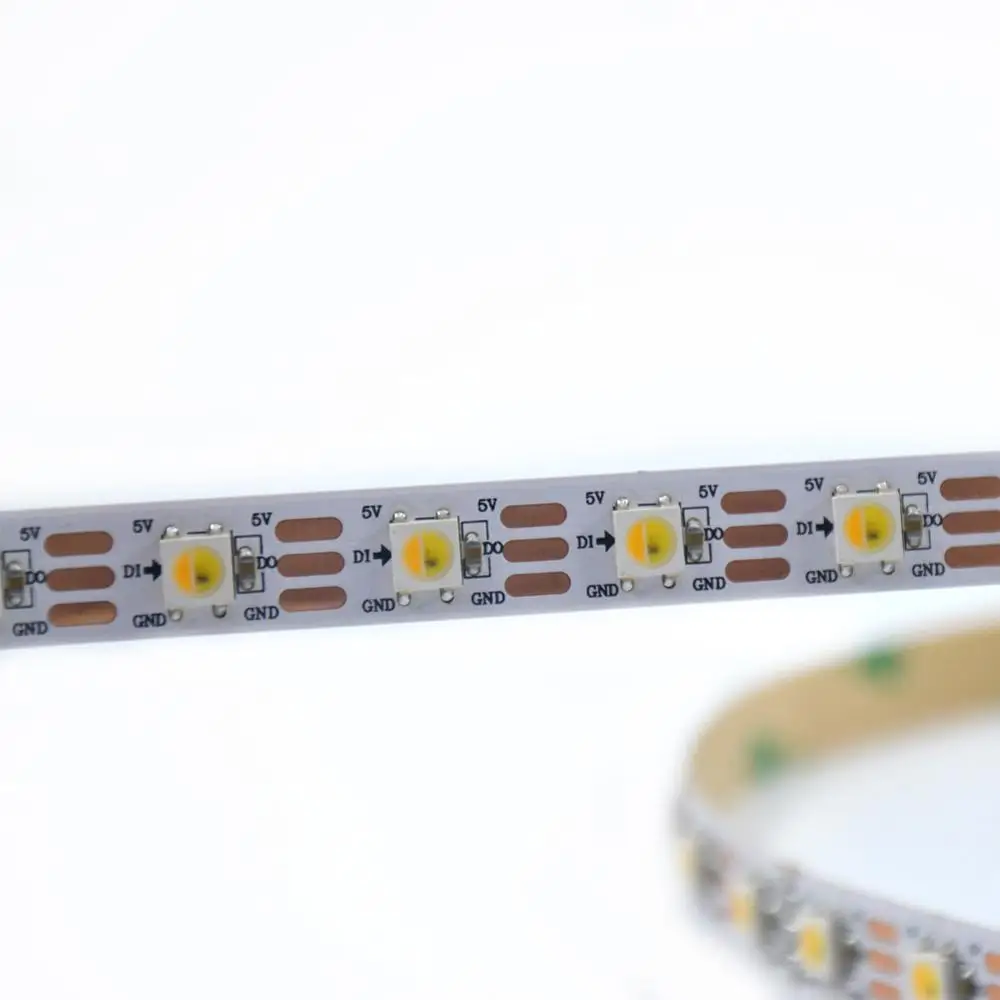 5 м SK6812 WWA (теплый белый/холодный белый/янтарный) 30 60 74 96 Светодиодный s/пикселей/M 3 в