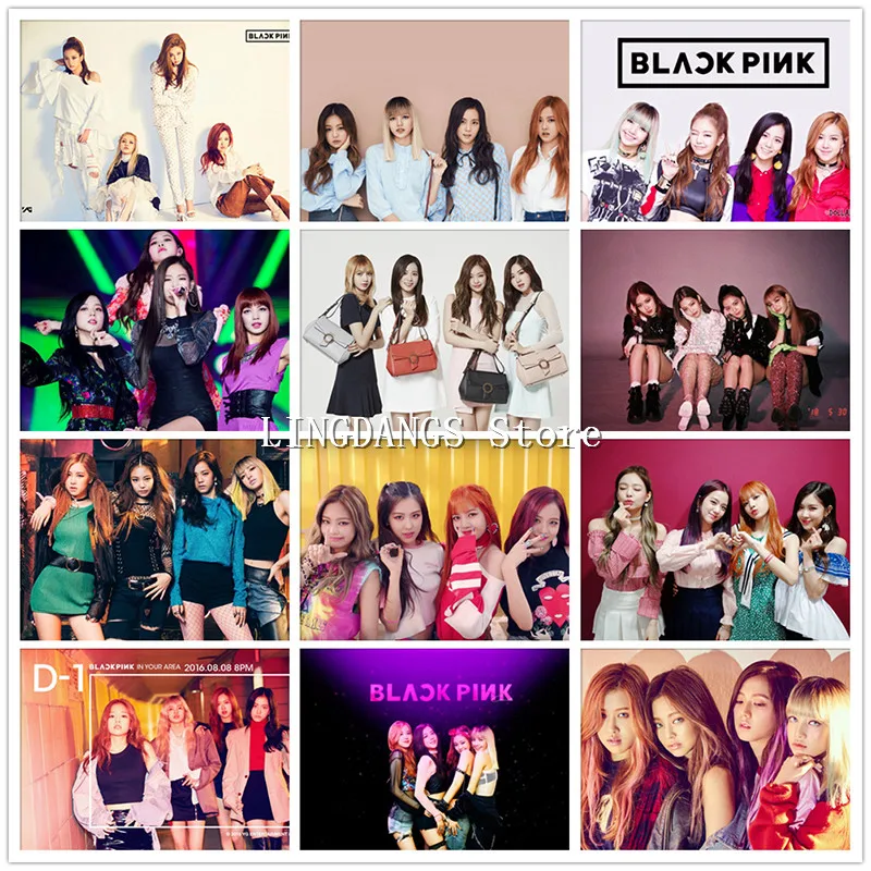 Алмазная картина 5D сделай сам с полным заполнением K-Pop постеры мозаика вышивка