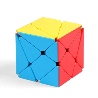 Новинка, необычная форма, без наклеек, колеблющийся перекос, магический куб, ось, скорость 3x3x3, кубики-головоломки, развивающие игрушки для детей - Цвет: Magic cube