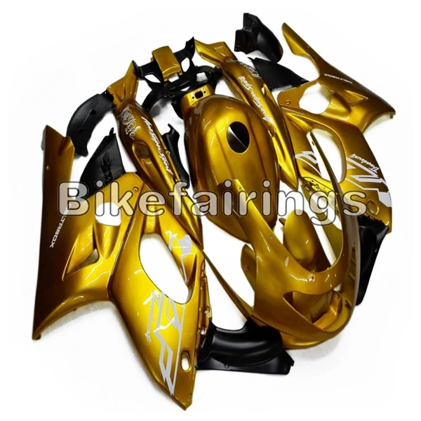 Двигатель кузов комплект для Yamaha YZF600R Thundercat 1997 98 99 00 01 02 03 04 05 06 2007 впрыска капоты Весь золотой обтекатели