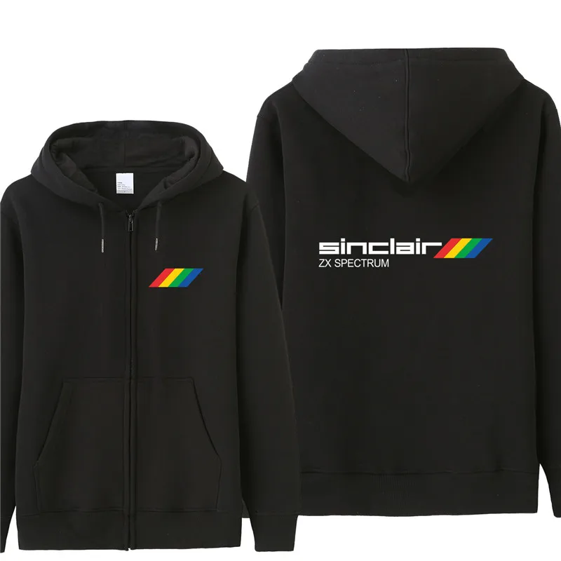 Осенняя мужская Толстовка Sinclair Zx Spectrum, модное пальто, флисовый пуловер унисекс, мужская Толстовка