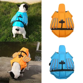 

Dog Life Vest Summer Cute Wing Pet Life Jacket Dog Clothes Dogs Swimwear Pets Swimming Suit Glowing In The Dark XS/S/M/L Size