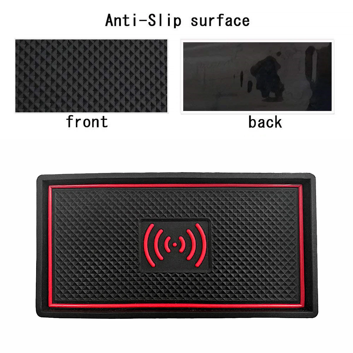 

1pc Car Non-slip Mat Protector High Quality For Tesla Model 3 Silicone Auto Interior Non-slip Mat Pad Accessories