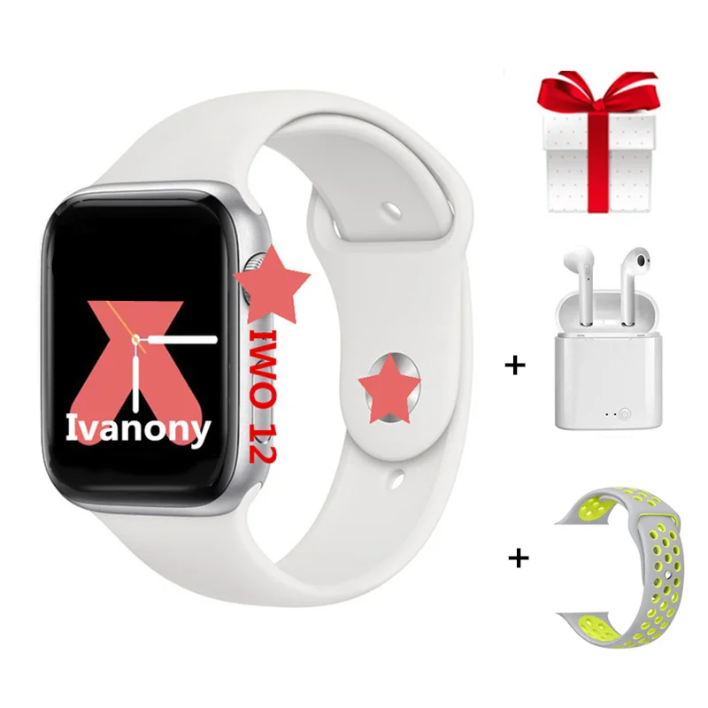 

Smart Watch IWO 12 Smartwatch Women ECG Heart Rate Monitor Multi-Sports Mode Series 5 VS IWO 8 IWO 10 IWO 11 For Iphone Android
