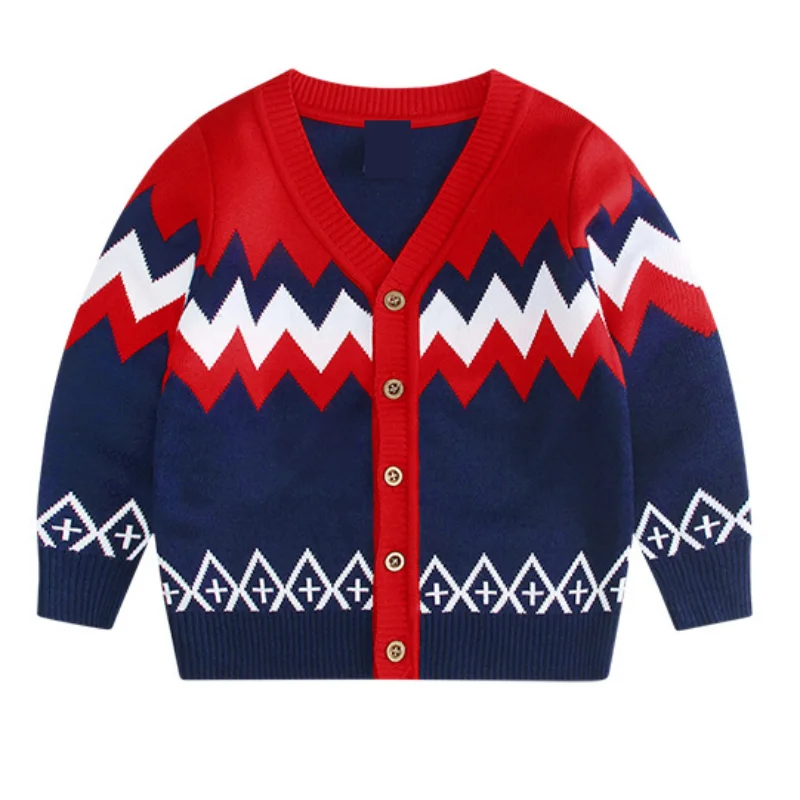 

2020 Spring New Boy Knitwear Cotton Sweater Top Baby Children's Clothing Baby Girl Boy Clothes Toddler Baby Cardigan Outwear