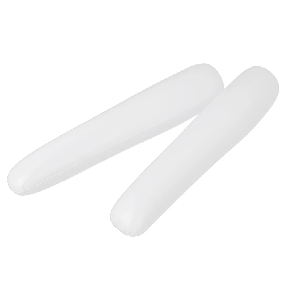 Lightweight Easy Carry Inflatable Shoes Stretcher Boots Insert Shaper Pack of 2 White