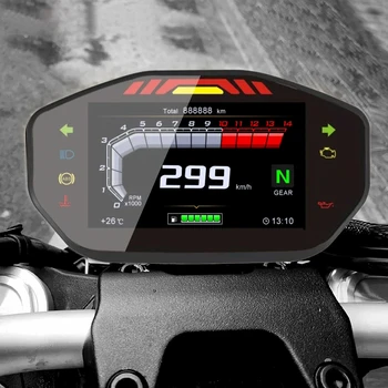 

TiOODRE Motorcycle Universal LCD TFT Digital Speedometer 14000RPM 6 Gear Backlight Motorcycle Odometer For1,2,4 Cylinders Meter