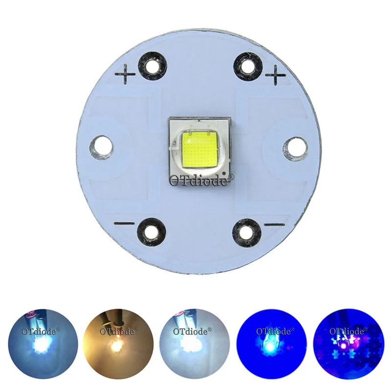 10 Вт Cree XM L2 T6 XML2 U2 светодиодный Диод SMD5050 круглая 20 мм Печатная плата для вспышки