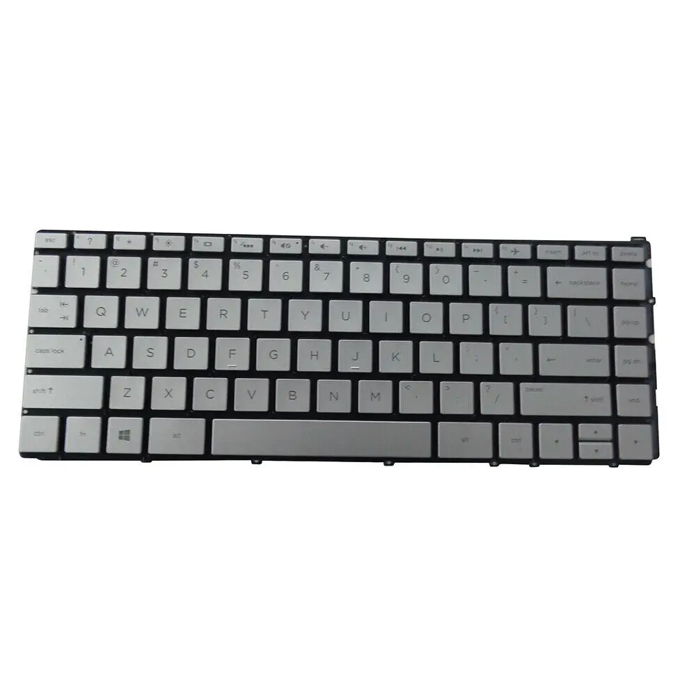 

Silver Backlit Keyboard for HP Spectre 13-W 13T-W Laptops