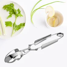 Easy Grip многофункциональная Улитка морская еда пищевая клипса серебряные устричные палочки щипцы из нержавеющей стали Rustproof сервировочная посуда термостойкость