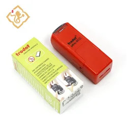 Sello de goma autoentintado personalizable, Rectangular, grabado con láser