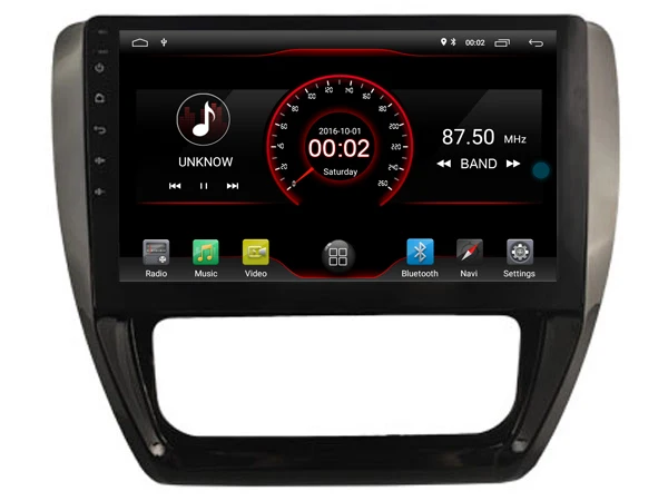 Автомобильный мультимедийный плеер 10,2 дюймов ips экран монитор gps магнитофон Bluetooth Android 9,0 для SAGITAR JETA 2012-14 на авто аудио