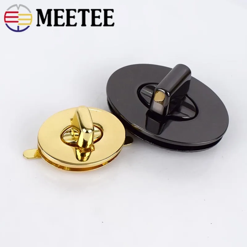 2/5 шт Meetee металлические закручивающиеся замки для сумочки замок защелки застежка