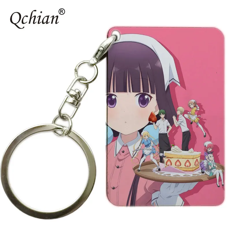 Sakuranomiya Maika Blend S брелок Stile кафе садистская Униформа кольцо держатель|Брелоки| |