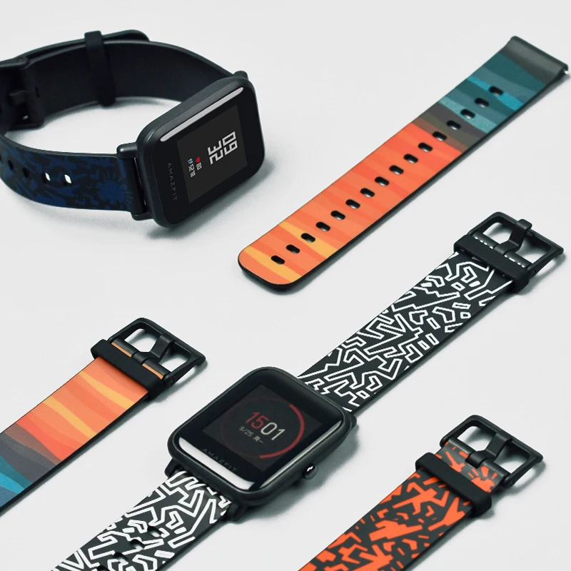 Для Amazfit GTR 42 мм bip и lite GTS ремешок для часов midong Замена браслета|Смарт-аксессуары| |