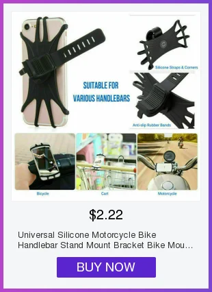 1 шт/3 шт силиконовый держатель для мотоцикла, велосипеда, держатель для мобильного телефона, iPhone, gps устройство