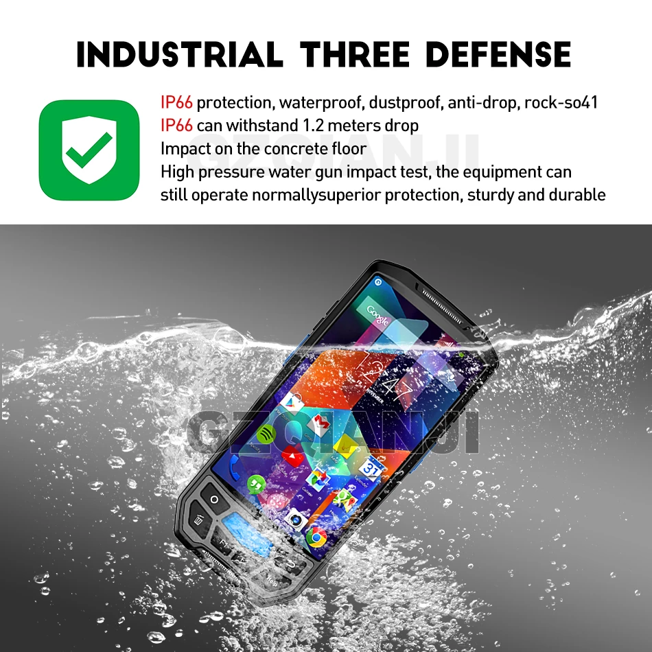 PDA сборщик данных Android Ручной терминал считыватель штрих кодов sacnner 1D 2D bluetooth