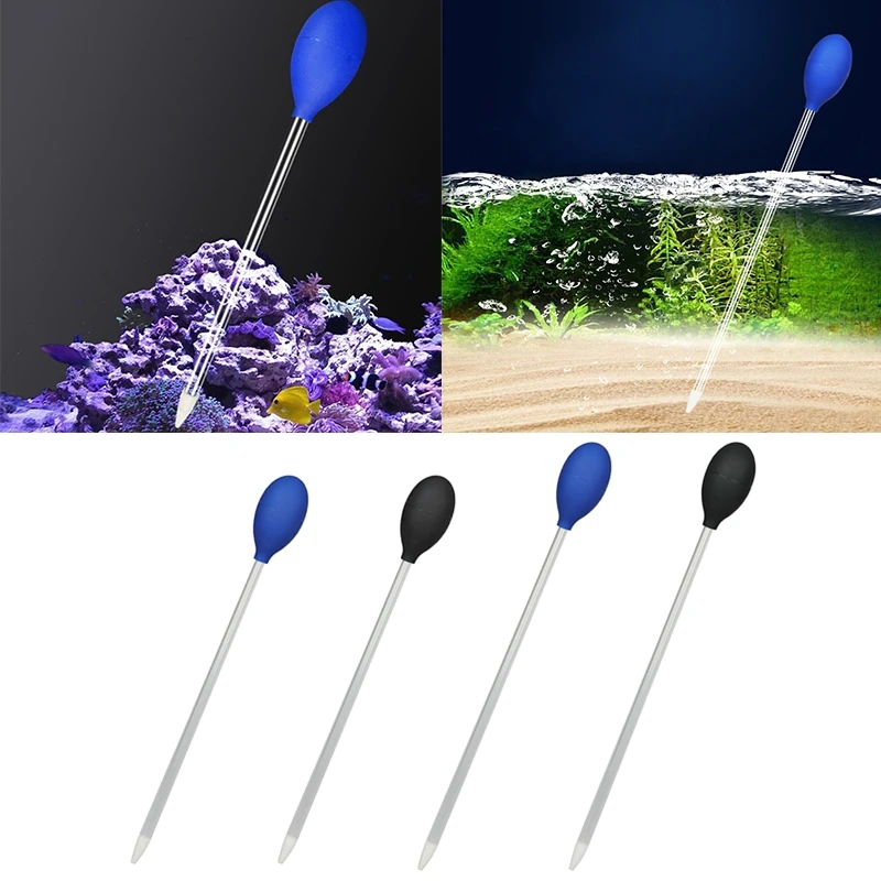 Acrylic Coral Feeder Aquarium Pipette SPS HPS Liquid Fertilizer Small Fish Tank Water Changer Feeding Tube 2 Sizes | Дом и сад